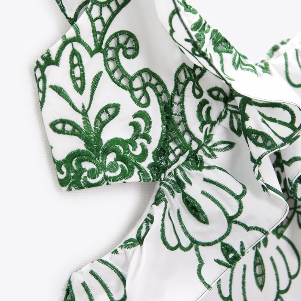 Zara RUFFLED DRESS LIMITED EDITION - Picture 2 of 9